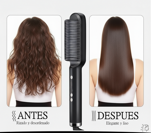 Cepillo Alisador 3 en 1