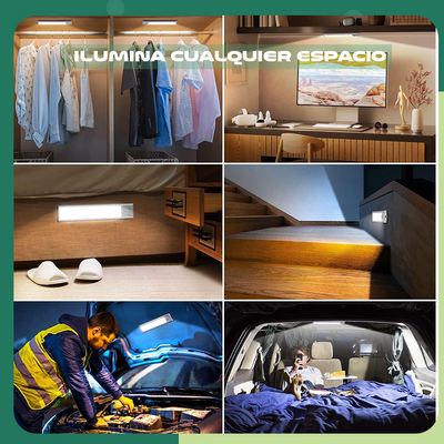 Lámpara LED Inalámbrica con Sensor de Movimiento 60cm